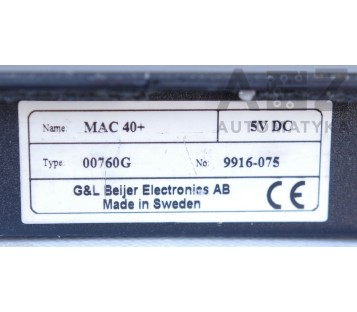 G&L BEIJER MITSUBISHI MAC 40+ 00760G