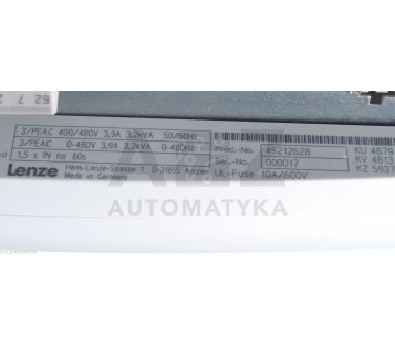 LENZE EVS9323-CSV004 EVS9323CSV004 00409315  45212628