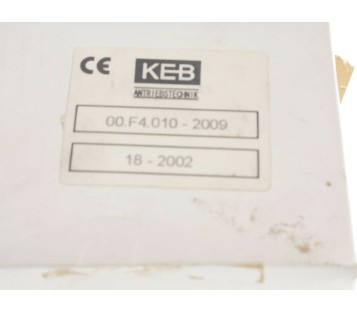 KEB 00.F4.010-2009 00F40102009 ! NEW ! 
