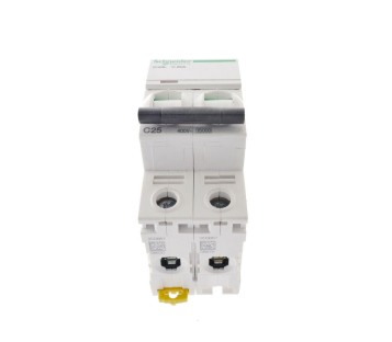 SCHNEIDER ELECTRIC IC60L C25A 2 POLE CIRCIUT BREAKER
