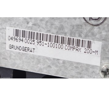 HAUSER  POWER SUPPLY  049694 0025 951-100100 COMPAX 200-M GRUNDGERAT