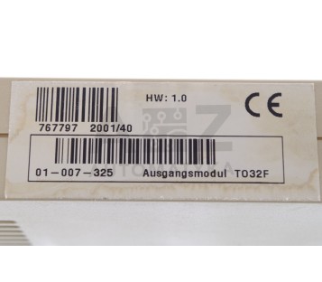 MANNESMANN DEMAG ETEK SIGMATEK TO 32F TO32F  01-007-325 01007325 767797 