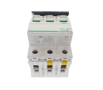 SCHNEIDER ELECTRIC IC60N B10A 3 POLE CIRCIUT BREAKER