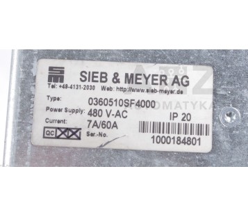 SIEB MEYER SIEB&MEYER SINUDYN-36 0360510SF4000 