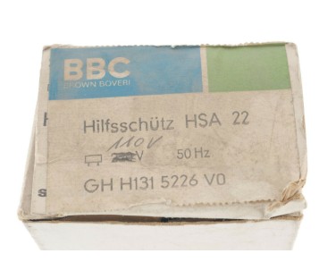 BBC HSA 22 HSA22  GH H131 5226 V0 GHH1315226V0 