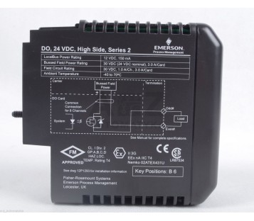 FISCHER EMERSON DELTA V  KJ3202X1-BA1 KJ3202X1BA1 12P2536X042 REV. E