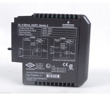 FISCHER EMERSON DELTA V KJ3222X1-BA1 KJ3222X1BA1 12P2532X092 REV. K