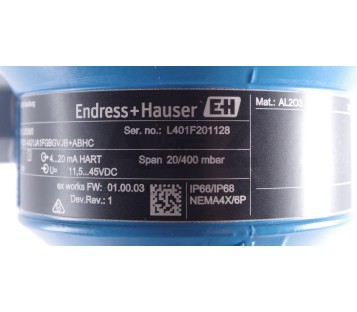 ENDRESS + HAUSER  PMC51-2VD06/0 PMC512VD060 PMC51-AA21JA1FGBGVJB+ABHC ! new !
