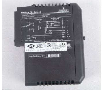 FISCHER EMERSON DELTA V KJ3243X1-BA1 KJ3243X1BA1 12P2830X022 REV. C 