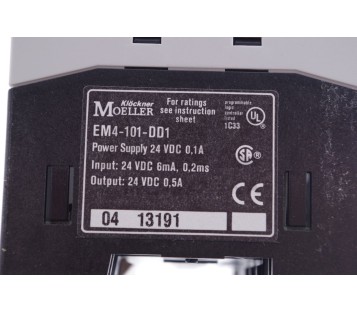MOELLER EM4-101-DD1 EM4101DD1 ! NEW ! 