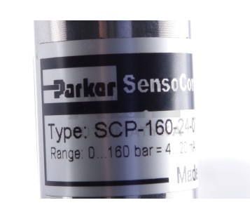 PARKER SENSOCONTROL SCP-160-24-07 SCP1602407 0-160BAR 4-20mA ! NEW !