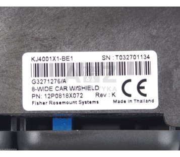 FISCHER EMERSON DELTA V KJ4001X1-BE1  KJ4001X1BE1 12P0818X072 REV.K 