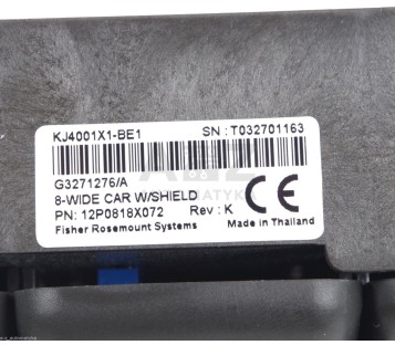 FISCHER EMERSON DELTA V KJ4001X1-BE1  KJ4001X1BE1 12P0818X072 REV.K 