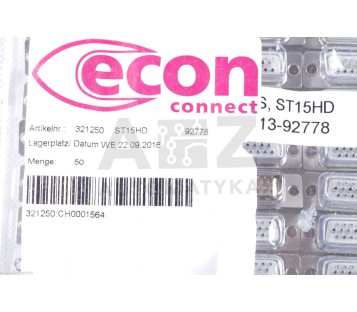 ECON CONNECT 321250 ST15HD ! 50PCS ! NEW ! 