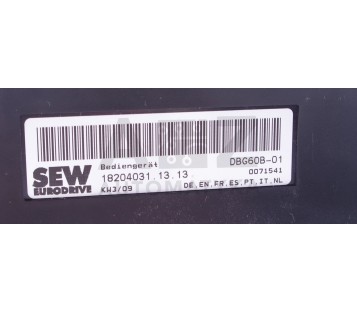 SEW EURODRIVE 18204031.13.13  DBG60B-01