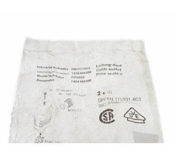 REXROTH R901017010 VALVE PLUG ! NEW !