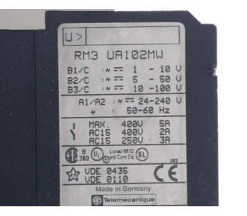 TELEMECANIQUE RM3 UA102MW RM3UA102MW 