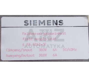 SIEMENS 6RA8261-3E  6RA8261-3E  6RA82613E 