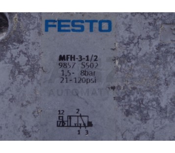 FESTO MFH-3-1/2 9857 S502