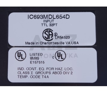 GE FANUC INPUT TTL 32PT IC693MDL654D 