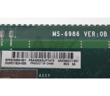 MS-6986 MS6986 P6A490ASUP747V  PCB 305377-001  305377001
