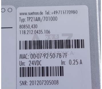 SUETRON SAUTER  TP21AM/701000 TP21AM701000 TP21AM 701000 