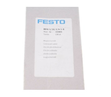 FESTO MFH-5/3G-1/4-S-B MFH53G14SB 31001 