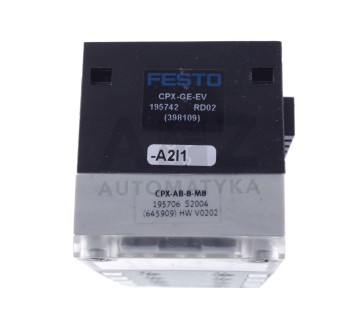 FESTO CPX-GE-EV CPXGEEV 195742 + CPX-AB-8-M8  CPXAB8M8 195706 