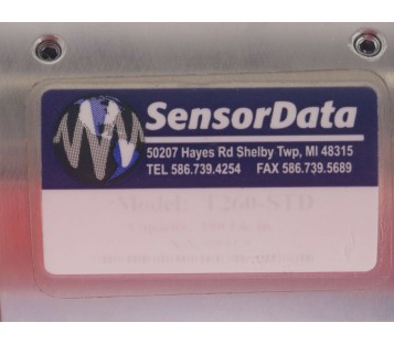 SENSORDATA T260-STD T260STD 100 Lb. In. Torque Sensor 