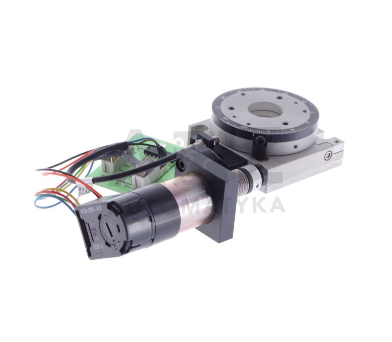 FAULHABER 2842S012C + PI PHYSIK INSTRUMENTE M-037 Precision Rotation Stage