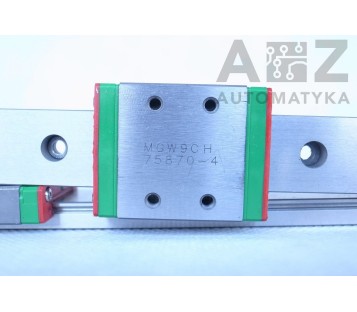  HI-WIN HIWIN MGW9CH 75870-4  MGWR9H 04943-5 LINEAR SLIDE ! NEW ! 2 PCS !