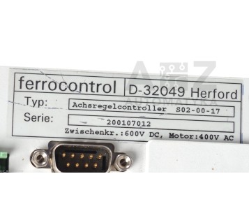 FERROCONTROL ACHSREGELCONTROLLER S02-00-17 S020017