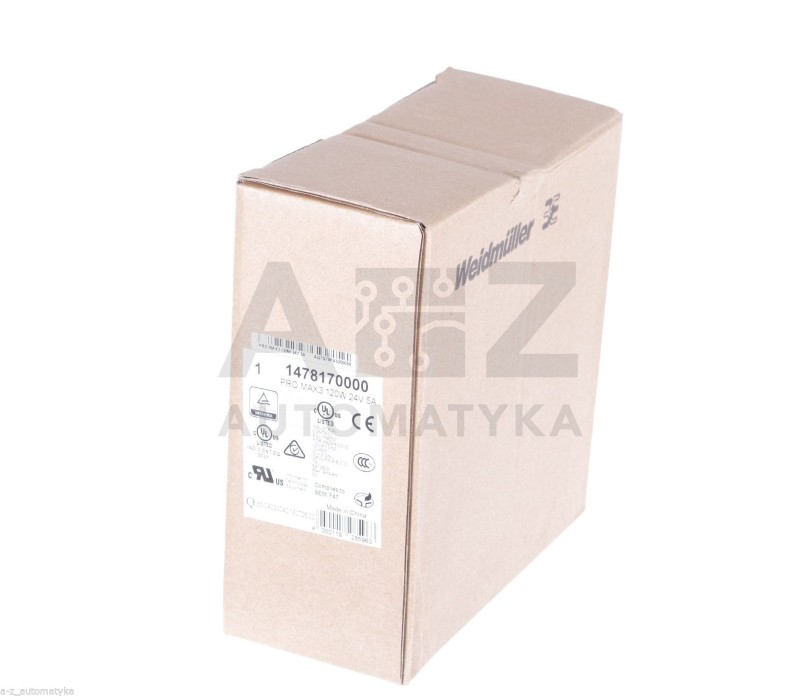 WEIDMULLER 1478170000  PROMAX PRO MAX3 120W 24V 5A POWER SUPPLY  ! NEW !