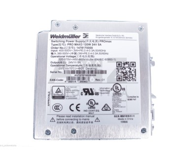 WEIDMULLER 1478170000  PROMAX PRO MAX3 120W 24V 5A POWER SUPPLY  ! NEW !