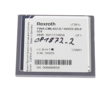 REXROTH TRS FWA-CML402-IL*-04V25-D0-0-24 R911319858
