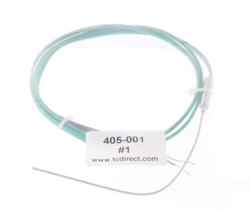 TC DIRECT 405-001 405001 Mineral Insulated Thermocouple 1.5mm x 150mm long