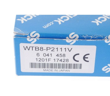 SICK WTB8-P2111V WTB8P2111V 6041458   ! NEW ! 