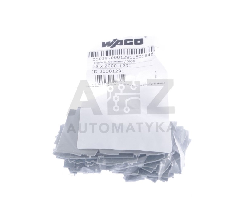 WAGO 2000-1291 20001291  End and intermediate plate ! 100PCS ! NEW !