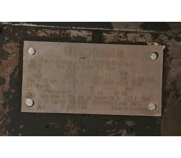 SIEMENS 1HU3076-0AF01-Z 1HU30760AF01Z Z: A31 Y60 