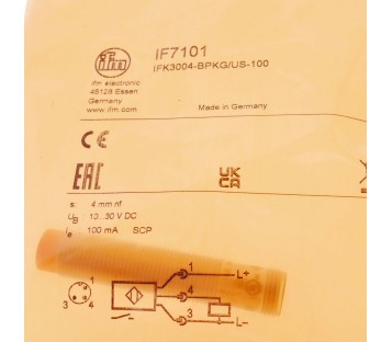 IFM IF7101 IFK3004-BPKG/US-100 IFK3004BPKGUS100 ! NEW !