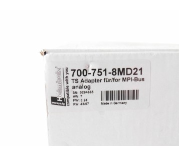HELMHOLZ 700-751-8MD21 TS ADAPTER MPI-BUS 7007518MD21 ! NEW !