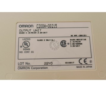 OMRON C200H-0D215 C200H0D215 OUTPUT UNIT