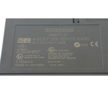 SIEMENS 6ES7 313-5BF03-0AB0 CPU313C 6ES73135BF030AB0 