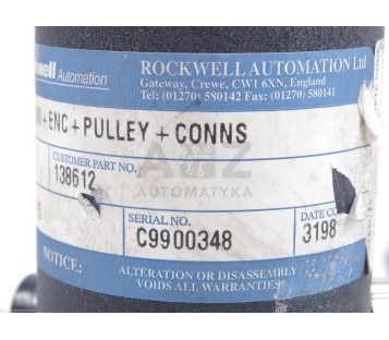 ROCKWELL DEK S240+ENC+PULLEY+CONNS DEKS240ENCPULLEYCONNS 138612 4 43-0571 430571