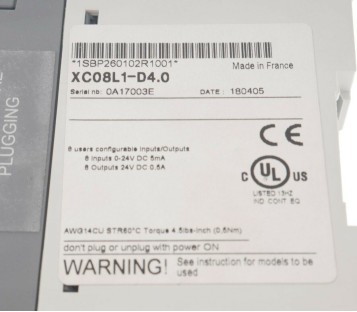 ABB XCL08L1 1SBP260102R1001 XC08L1-D4.0  ! NEW ! 