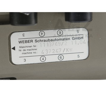 WEBER 1113749/2 11.04 437247/KW   11137492 1104  437247KW 