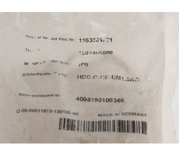 WEIDMULLER HDC-C-HE-DM1,5AG 1201300000 ! 100pcs ! NEW ! 