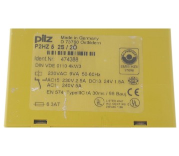 PILZ P2HZ 5 S2 474388 