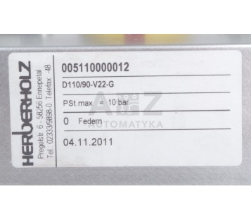 HERBERHOLZ 005110000012 D110/90-V22-G D110/90V22G D11090V22G