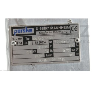 PERSKE KNSR 23.10-2 KNSR23.10-2 3x400V 1.1A 200Hz 10980rpm 0.4Kw